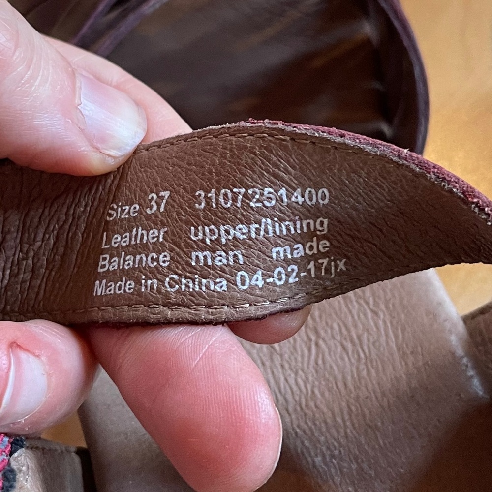 Dansko Womens Dawson Ruby Vintage Sandal - 37 (US Women's 6.5-7) Regular - Picture 4 of 4